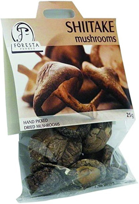 FORESTA Shiitake Dried Wild Mushrooms 25g