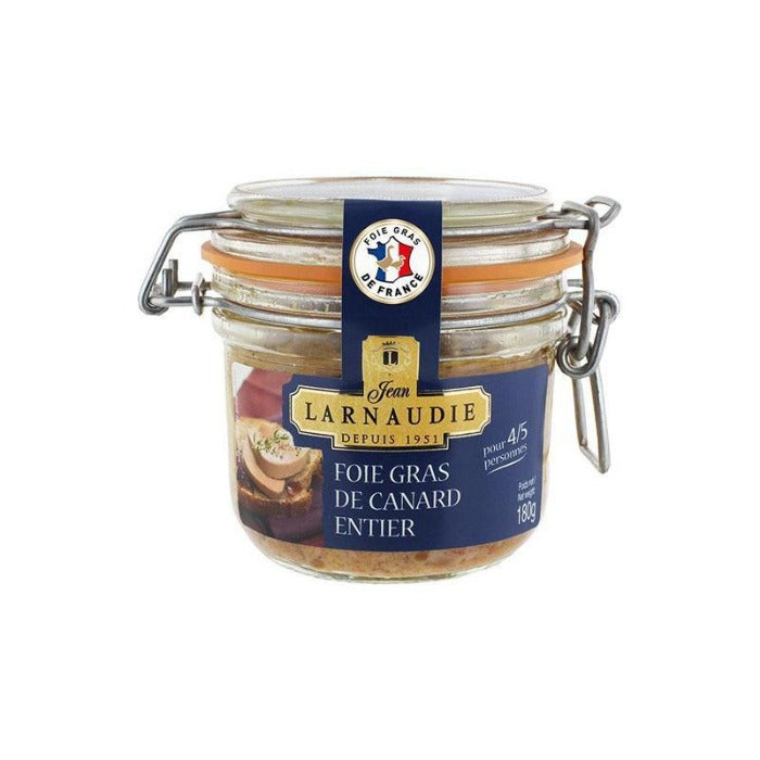 JEAN LARNAUDIE Duck whole Foie Gras 180g