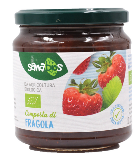 SANABIOS Organic Strawberry Preserve 320gr
