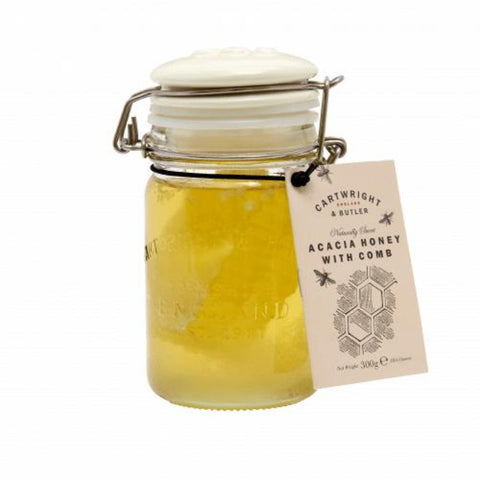 CARTWRIGHT & BUTLER Acacia Honey with Comb 300g