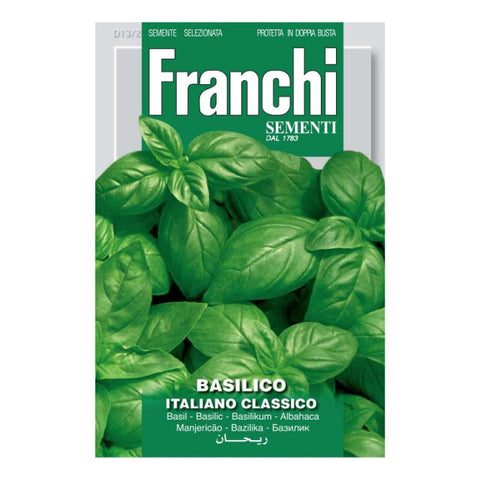 FRANCHI SEEDS Basil Classico Italiano