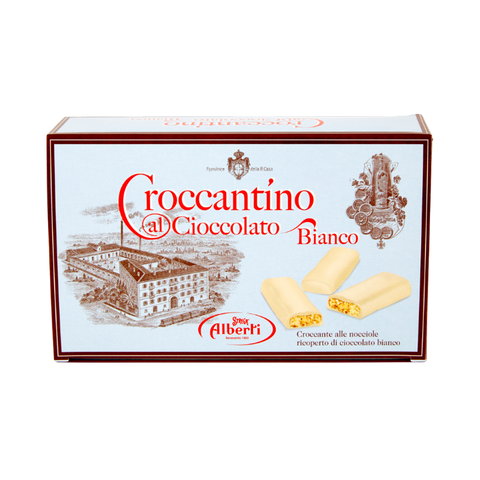 STREGA ALBERTI White Chocolate Croccantini 300g