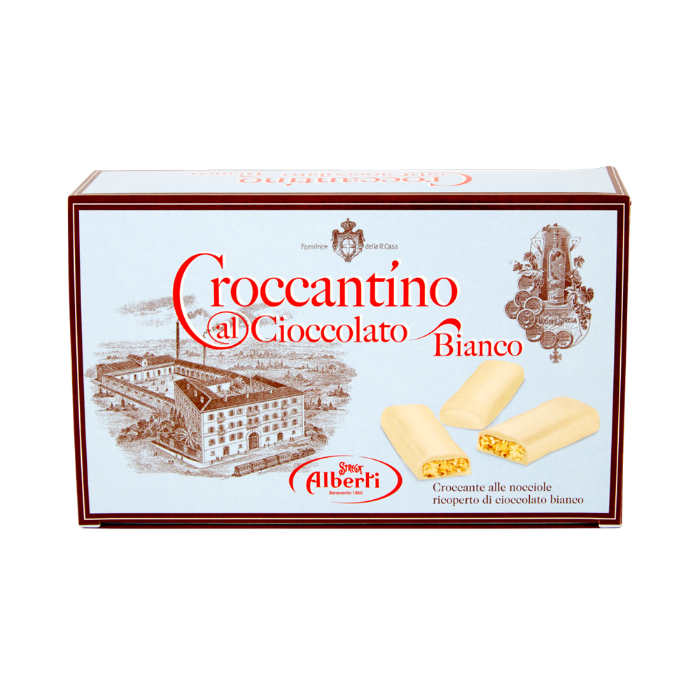 STREGA ALBERTI White Chocolate Croccantini 300g