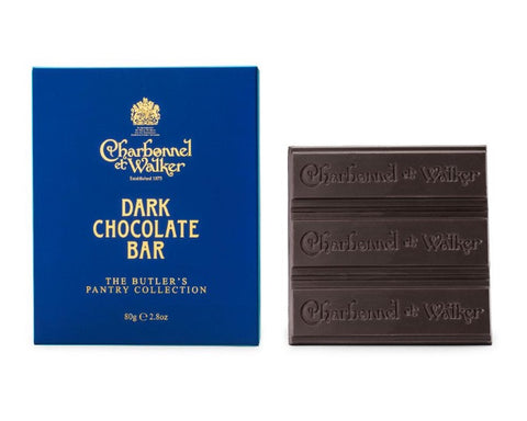 CHARBONNEL ET WALKER Dark Chocolate Butler Bar 80g