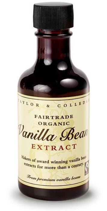 TAYLOR & COLLEDGE Fairtrade Organic Vanilla Bean Extract 100ml
