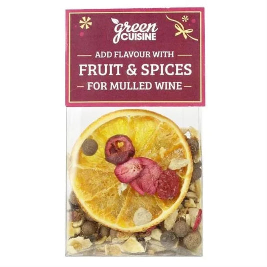 GREEN CUISINE Mulled Wine Fruit & Spice Sachet 15g