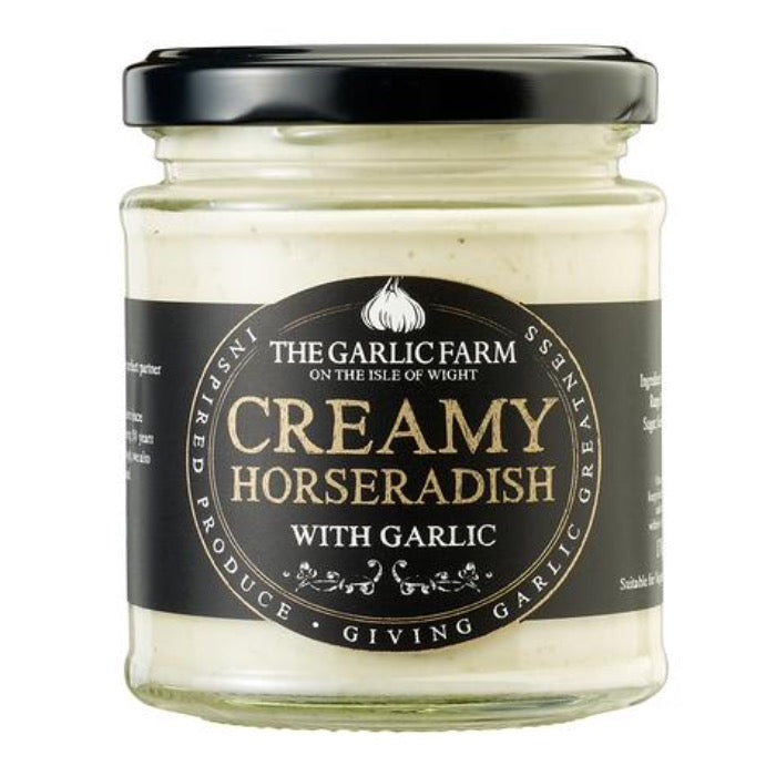 The Garlic Farm Creamy Horseradish with Garlic 170g