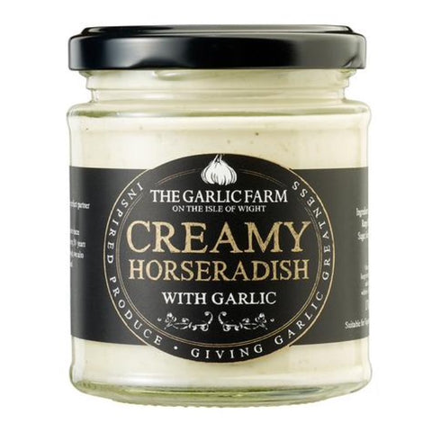 THE GARLIC FARM Garlic & Creamed Horseradish 170g