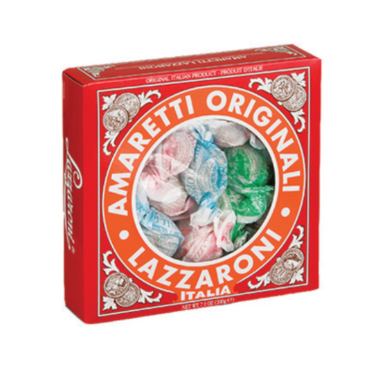 LAZZARONI Amaretti Original Window Box 200g