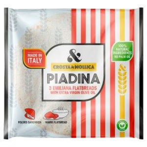 CROSTA & MOLLICA Piadina Flatbreads 300g