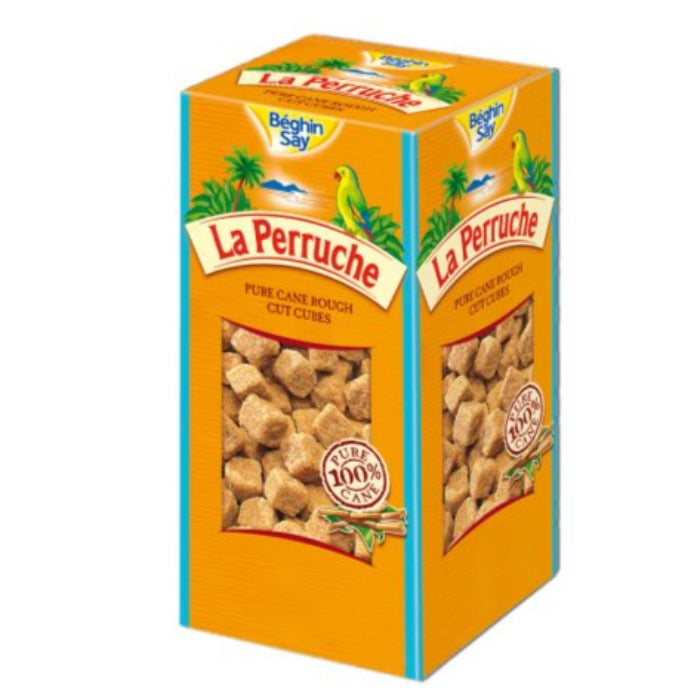 LA PERRUCHE Rough Cut Lump Brown Sugar 500g