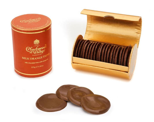 CHARBONNEL ET WALKER Milk Chocolate Orange Thins
