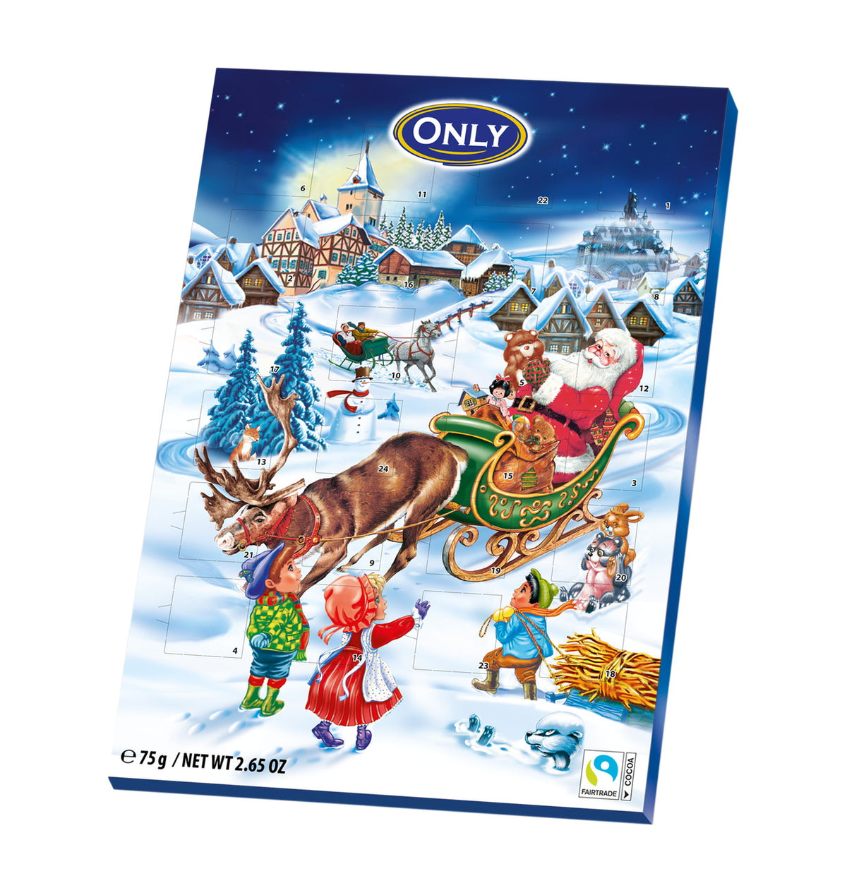 ONLY FAIRTRADE Milk Chocolate Advent Calendar