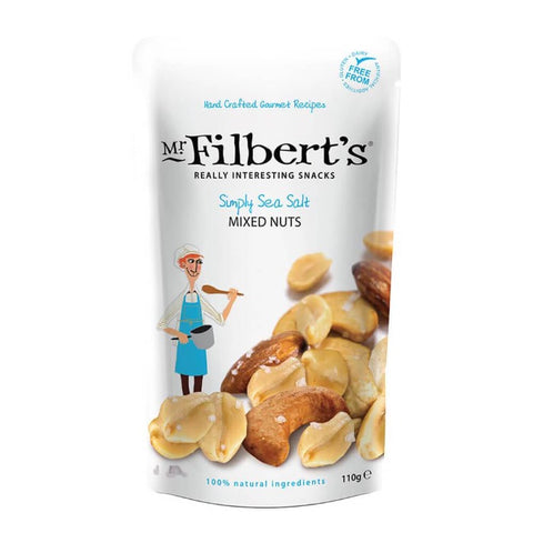 MR FILBERT'S Simply Sea Salt Mixed Nuts 110g