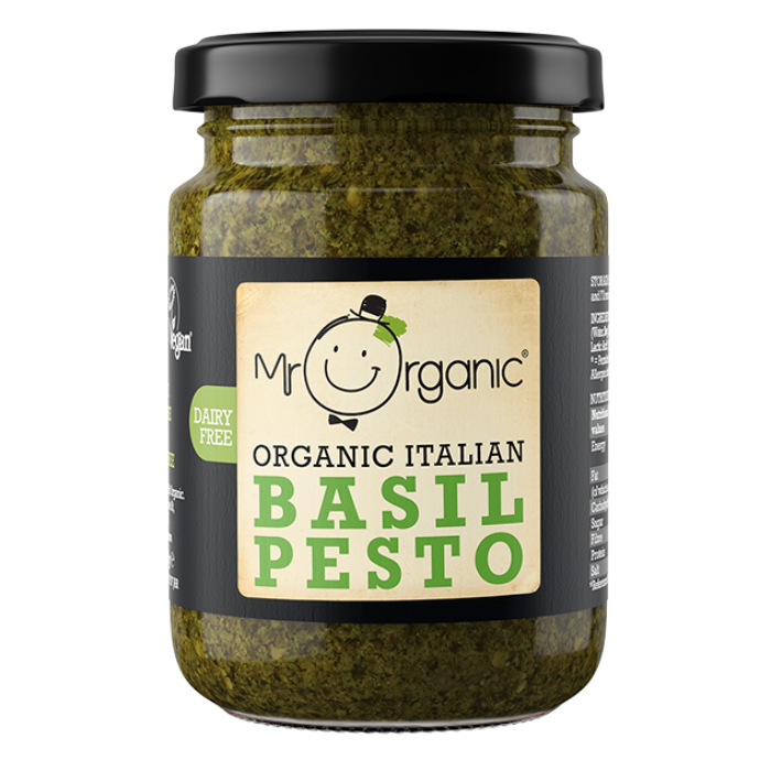 MR ORGANIC Italian Basil Pesto 130g