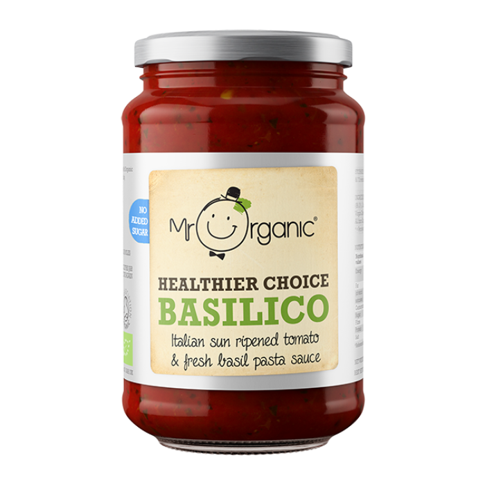 MR ORGANIC Healthier Choice Basilico Pasta Sauce 350g