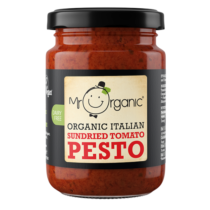 MR ORGANIC Organic Italian Sundried Tomato Pesto 130g