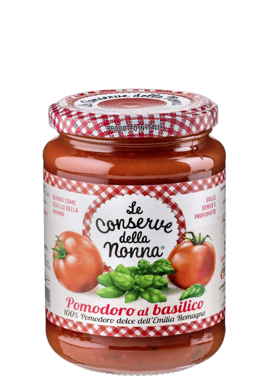 LE CONSERVE DELLA NONNA Tomato & Basil Sauce 350g