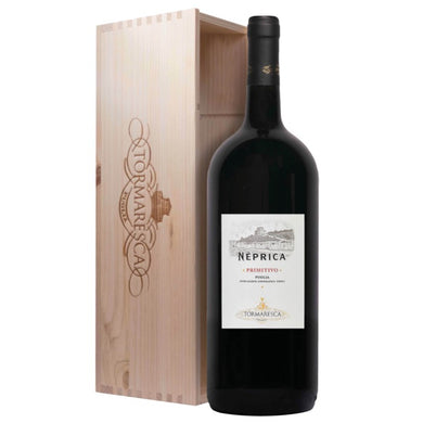 TORMARESCA Nèprica Primitivo Puglia with Wooden Box Magnum 1.5L