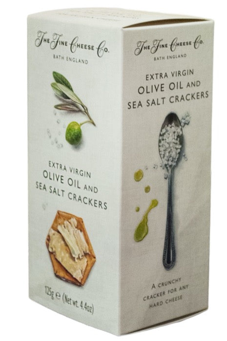 THE FINE CHEESE CO. Extra Virgin Olive Oil & Sea Salt Crackers 125gr