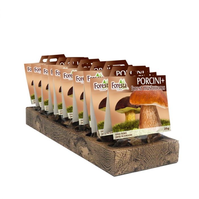 Foresta Porcini and Dried Wild Mushrooms 25g