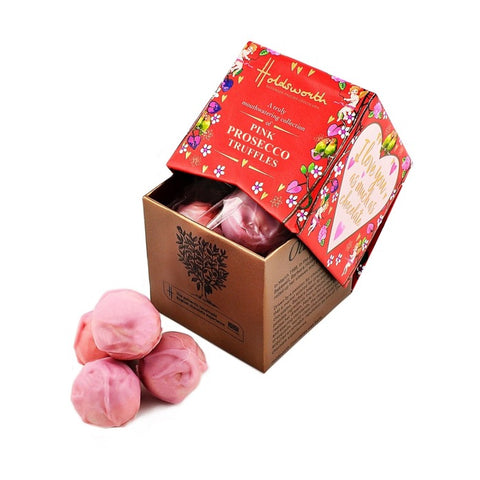 HOLDSWORTH CHOCOLATES Petite Pink Prosecco Truffles 55g