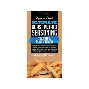 PUREETY Sea Salt and Malt Vinegar Potato Wedge Seasoning 40g