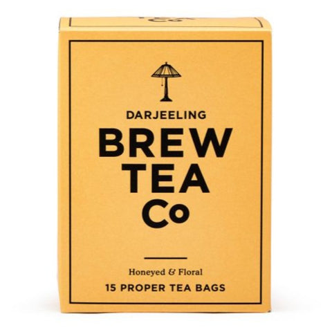 BREW TEA CO Darjeeling Tea Bags x 15