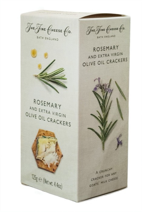 THE FINE CHEESE CO. Rosemary & Extra Virgin Olive Oil Crackers 125gr