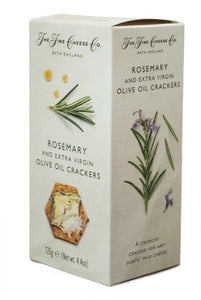 THE FINE CHEESE CO. Rosemary & Extra Virgin Olive Oil Crackers 125gr