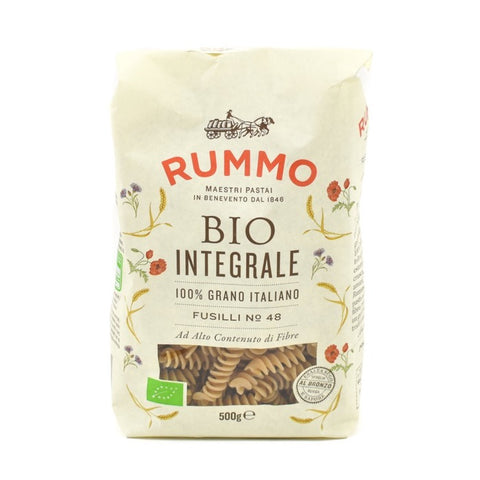 RUMMO Wholemeal Organic Fusilli 500g