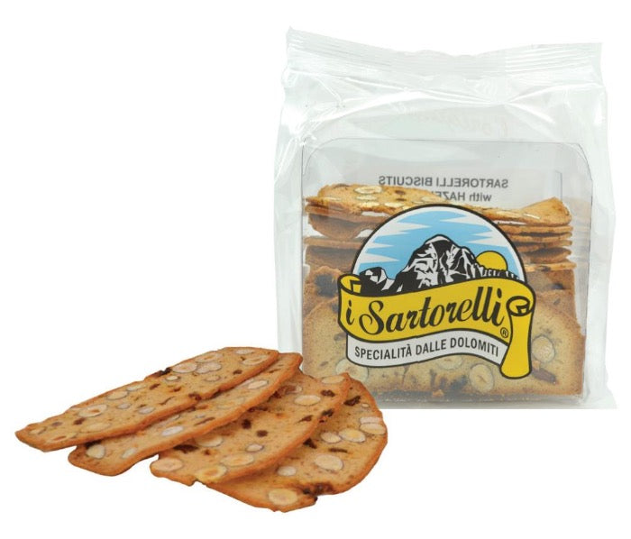 I Sartorelli Cookies with Hazelnut & Raisin 170g