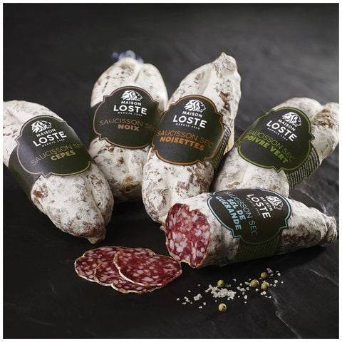 MAISON LOSTE Saucisson With Cep Mushrooms 250g