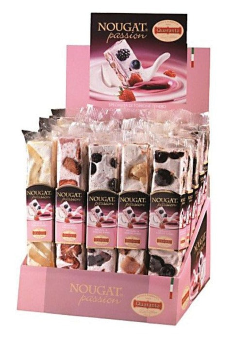 QUARANTA Nougat Bar Summer Fruit 100g