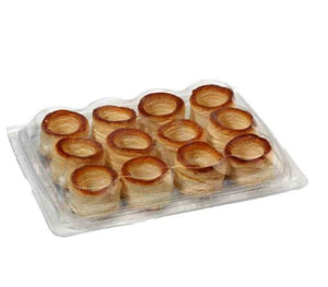 CONFILETAS 12 Mini Vol Au Vent Cases 60g