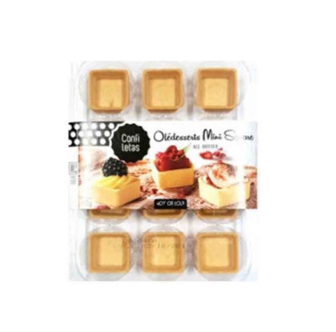 CONFILETAS All Butter Mini Square Tartlets 62g