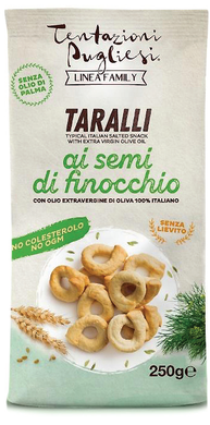 TENTAZIONI PUGLIESI Fennel seeds Taralli 250gr