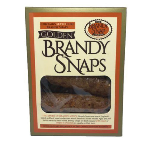THE BRANDY SNAP CO Golden Brandy Snaps Boxed 100g