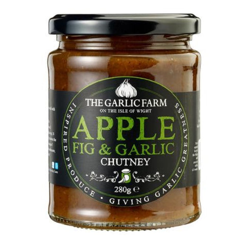 THE GARLIC FARM Fig, Apple and Garlic Chutney 282g