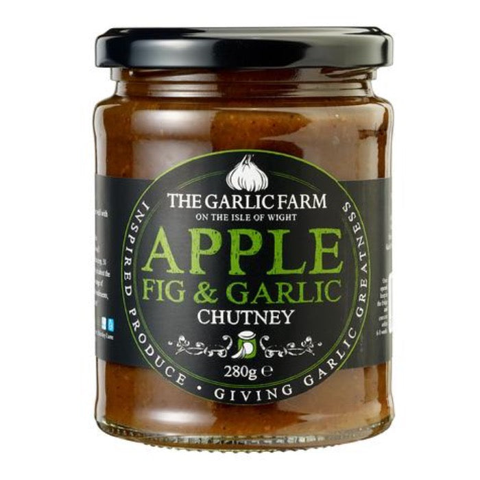 The Garlic Farm Fig, Apple and Garlic Chutney 282g