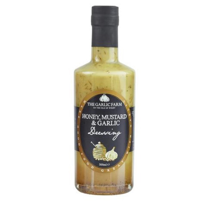 The Garlic Farm Honey Mustard and Garlic Dressing 500ml