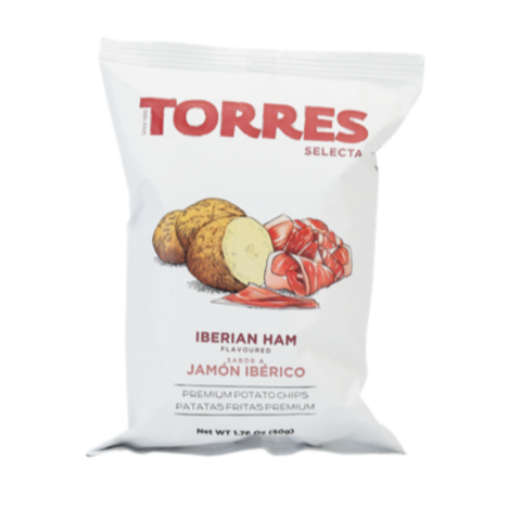 TORRES IBERICO Ham Potato Crisps 50g