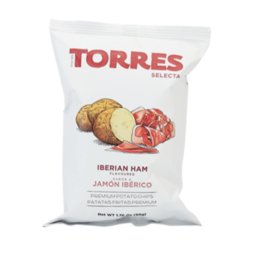 TORRES IBERICO Ham Potato Crisps 150g