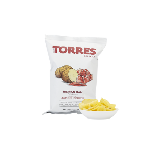 TORRES IBERICO Ham Potato Crisps 50g