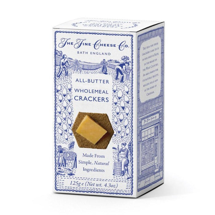 The Fine Cheese Co. All-Butter Wholemeal Crackers 125g