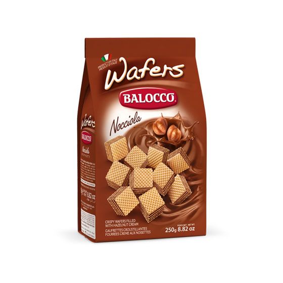 BALOCCO WAFERS HAZELNUT 250GR