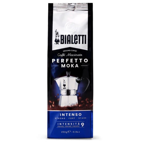 BIALETTI Italian Perfetto Moka Intenso Ground Coffee 250g