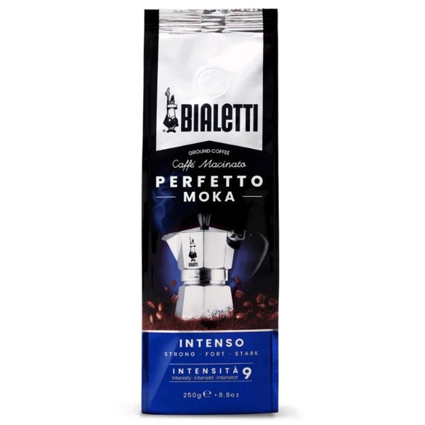 Bialetti Italian Perfetto Moka Intenso Ground Coffee 250g