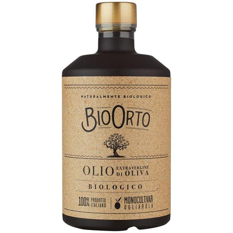 BIO ORTO Monocultivar Ogliarola Organic EVO Oil 500ml