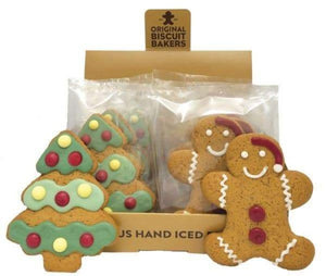 ORIGINAL BISCUIT BAKERS Gingerbread Christmas Tree & Santa 40/50g